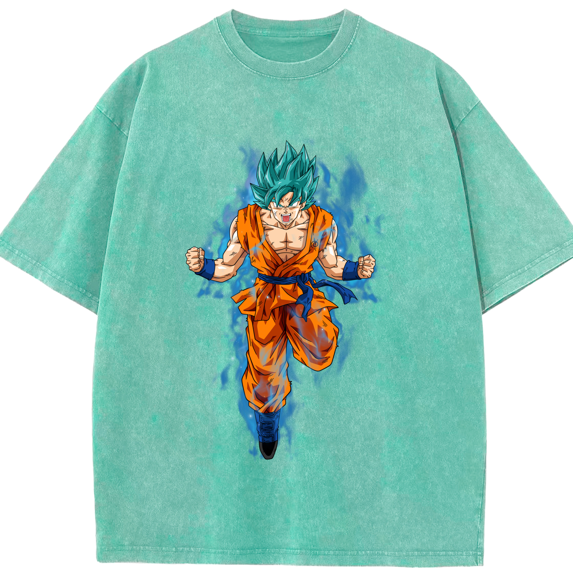 （画像用） ドラゴンボール 孫 悟飯（そんごはん）DRAGON BALL Son Gohan 綿100% ヴィンテージ風 半袖Tシャツ（フロントプリント）